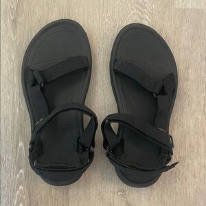 Black Teva Hurricane XLT 2 Sandals